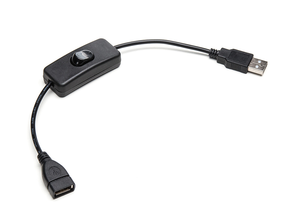 Câble USB avec interrupteur - Melopero Electronique