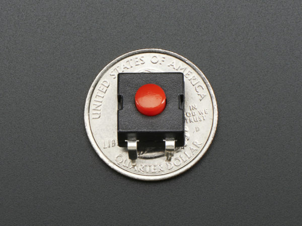 Mini interrupteur bouton-poussoir marche/arret