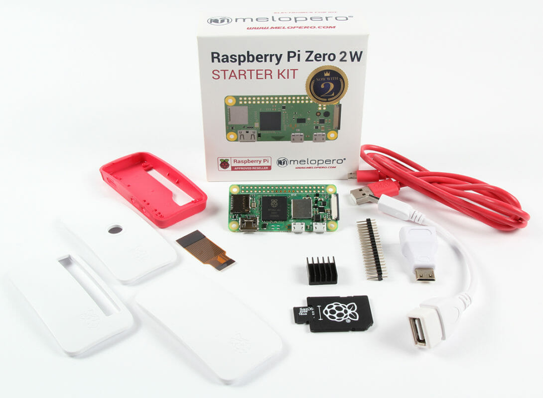 Raspberry Pi Zero 2 W Starter Kit - Melopero Electronics
